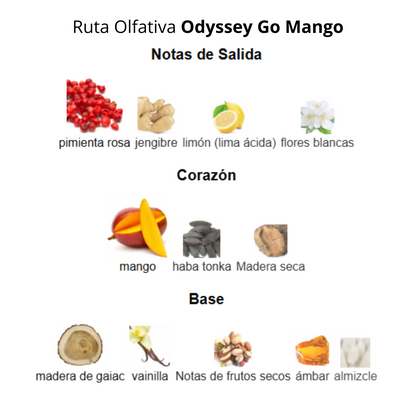 Odyssey Go Mango 100 ml Unisex
